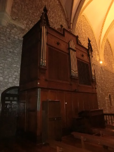Este órgano fue construido en el año 1914 por Lope Alberdi y Marti.